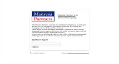 Desktop Screenshot of manresapartners.com